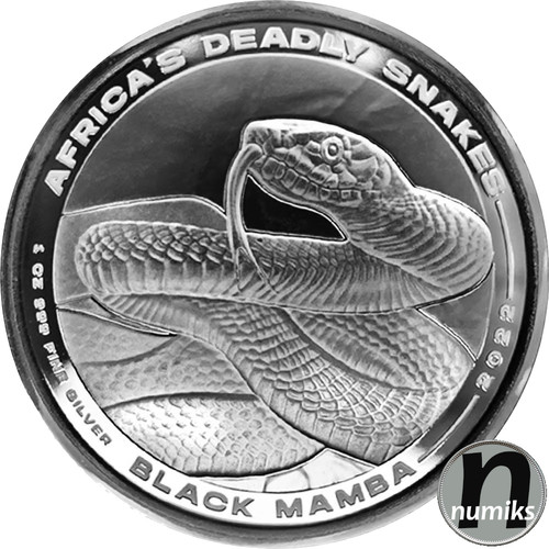 Black mamba deadly snakes - black,
