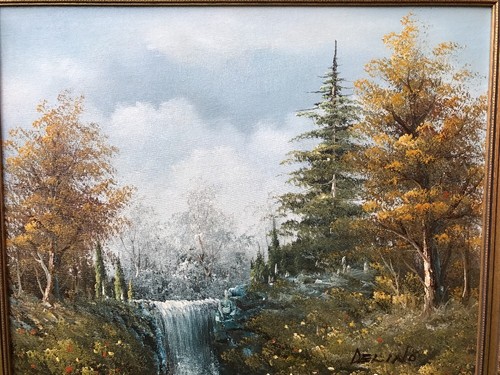 Grande dipinto olio - grande, ad