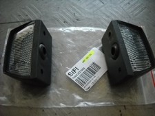 COPPIA FANALINI ILLUMINAZIONE TARGA UNIVERSALI PER CARRELLINI/CARAVAN/ CAMPER