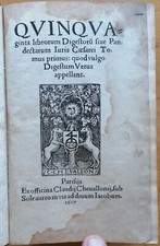 Corpus iuris civilis Parigi