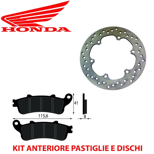 Kit freno anteriore pastiglie - freno,