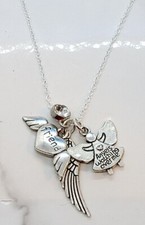Collana ricordo angeli che - collana,