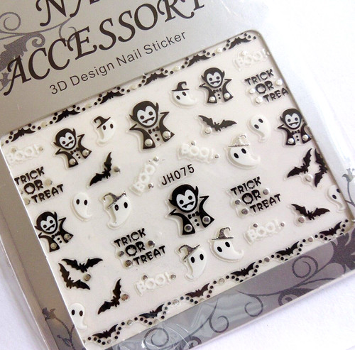 Adesivi nail art halloween - adesivi,