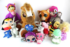 Grande Lotto 17 Peluche Pupazzi Vari Peppa Pig MASHA Winnie the Pooh PONY TOFFEE