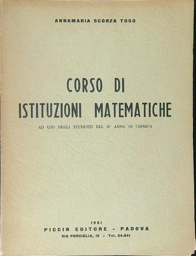 Corso istituzioni - di,
