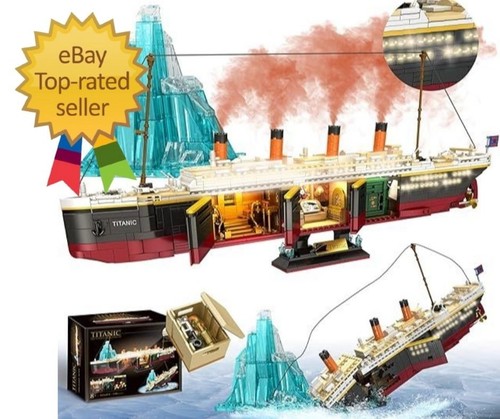 Titanic building blocks set - titanic,