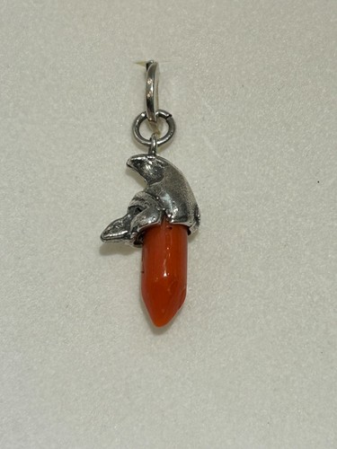 Corno rosso corallo con - corno,