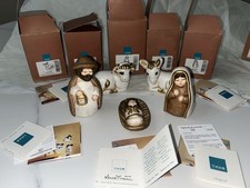 Thun Presepe Classico, Sacra Famiglia + Bue E Asinello Prima Manifattura Bollone