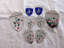 ITALIA 90 LOTTO 8 ADESIVI MONDIALI NO MAGLIA CALCIO  RIVISTA