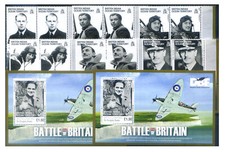 BIOT. Battaglia d'Inghilterra 2010. 2 set + 2 fogli.