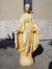 STATUA SCULTURA DELLA MADONNA IMMACOLATA IN CEMENTO PER ESTERNO DA GIARDINO H 75
