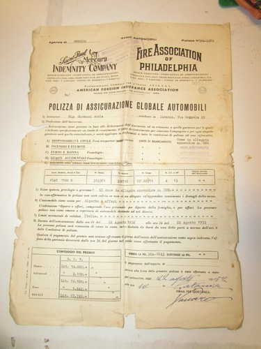 Polizza assicurativa saint - assicurativa,