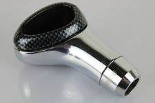 POMELLO CAMBIO MARCE Macchina Sportiva CARBON Senza Scritte Stile RACING Tuning