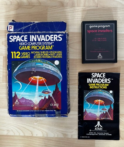 Space invaders atari per - space,
