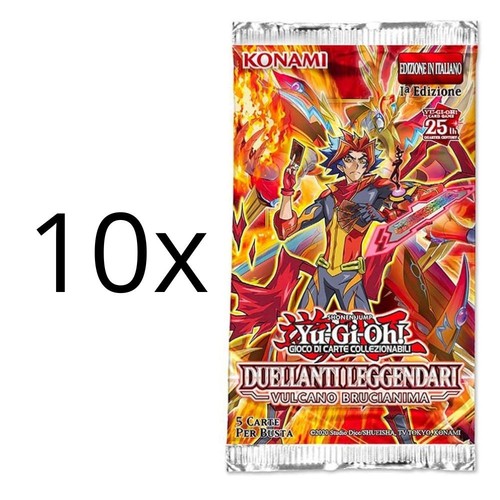 10x boosters - yu-gi-oh!,