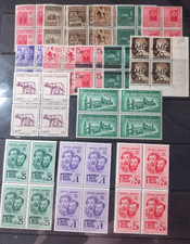 Italia Regno lotto 16 quartine diverse nuove.