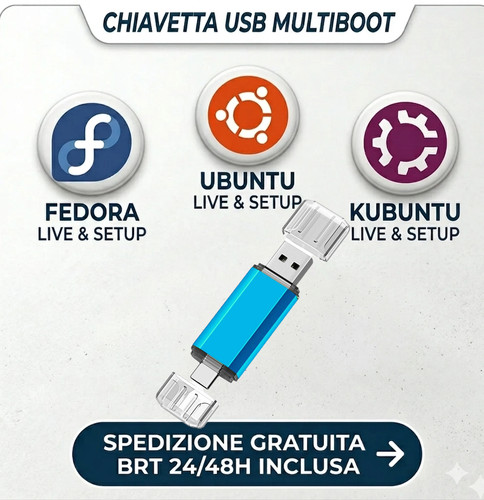 Chiavetta usb linux multiboot - chiavetta,