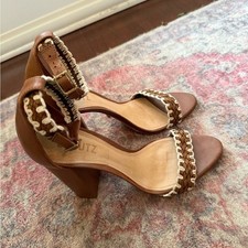 Schutz Floriza Tan tacco