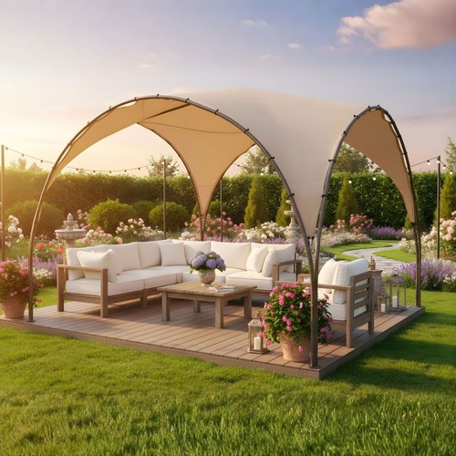Gazebo arco 8x3 8 telo - arco,