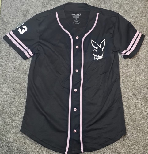 Maglia baseball playboy - playboy, rosa