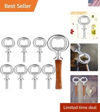 Kit apribottiglie in acciaio