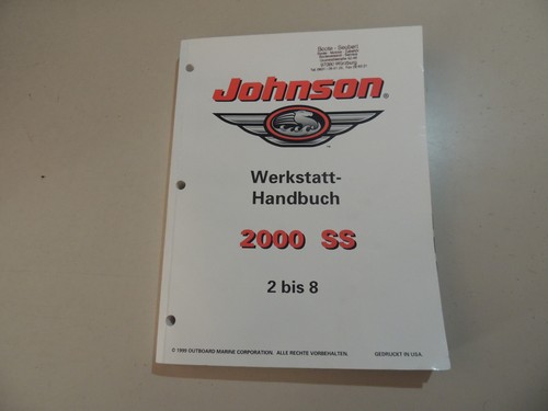 Manuale officina johnson - manuale,