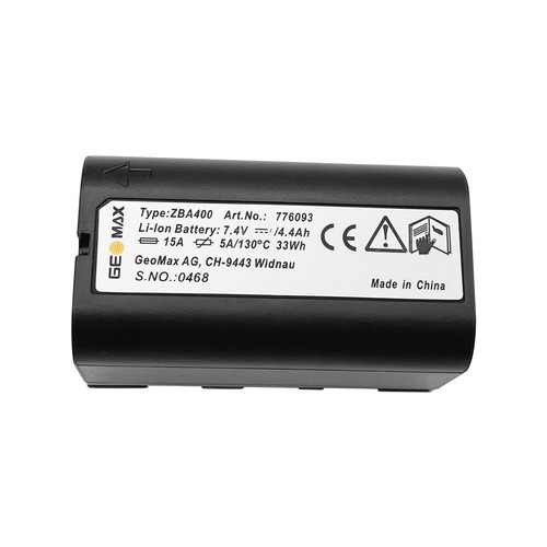 Batteria nuova geomax zba400 - batteria,