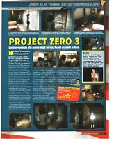 PROJECT ZERO 3 Magazine
