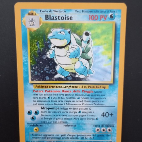 Pokémon blastoise set - base, nn