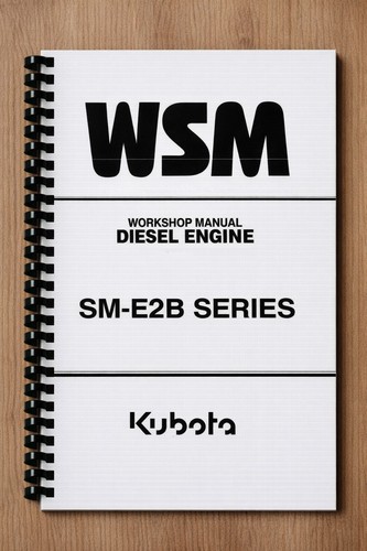 Manuale officina kubota - kubota, sm-e2b