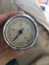 MOTOMETER Termometro Celsius VINTAGE Auto Epoca 