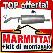 Silenziatore Posteriore per