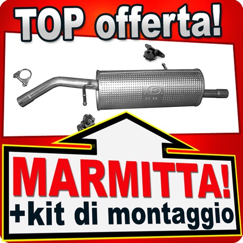Silenziatore posteriore per - silenziatore,