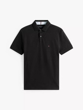 Polo uomo Tommy Hilfiger nera