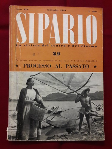 Rivista sipario settembre - rivista,