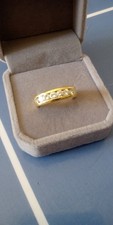Anello oro 18 KT e 7 brillanti