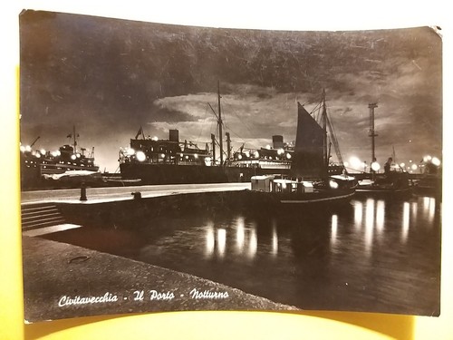 Civitavecchia il porto - civitavecchia, (roma).