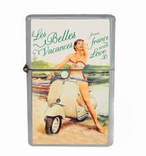 Accendino ad olio ribaltabile