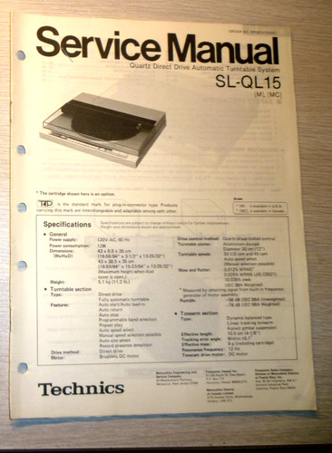 Originale technics ql15 - originale,