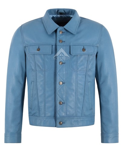 Giacca camionista uomo blu