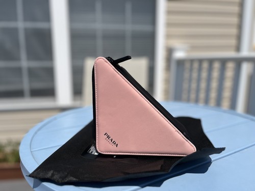 Pochette prada triangolo - pochette,