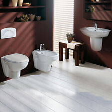 SANITARI SOSPESI RAK KARLA VASO WC-BIDET-SEDILE-LAVABO 50-55 o 60 - SEMICOLONNA