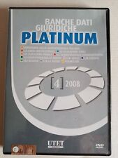 DVD PLATINUM UTET 2008 N°4 banca dati giuridica