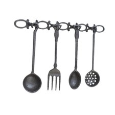 Stoviglie in ghisa, decorazioni murali, mobili per interni, per cucina,