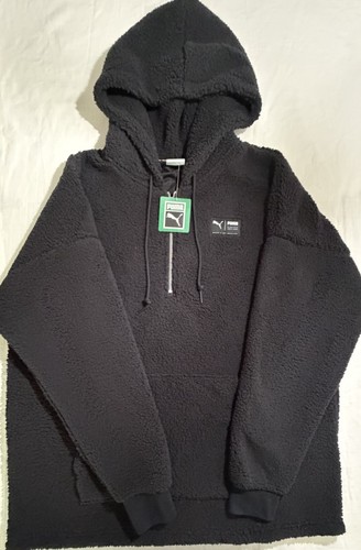 Felpa con cappuccio mezza zip