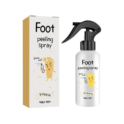 Spray esfoliante piedi agitare - spray,