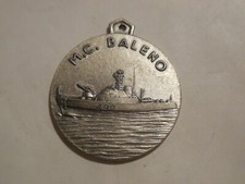 medaglia barca cannoniera Baleno