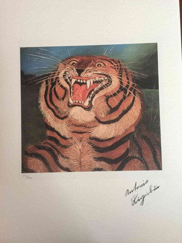 Antonio ligabue litografia off - ligabue,