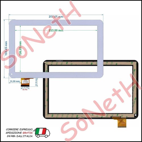 Vetro touch screen - screen, per