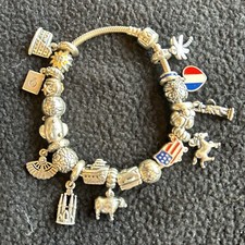 Bracciale pandora charm - bracciale, 925